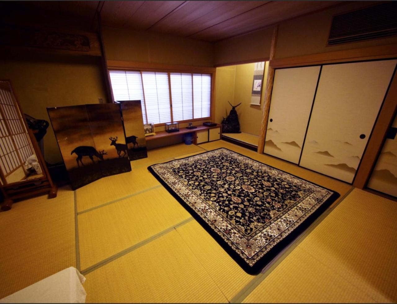 Maison d'hôtes Tomiya Ryokusuian Sado-Taiken Extérieur photo